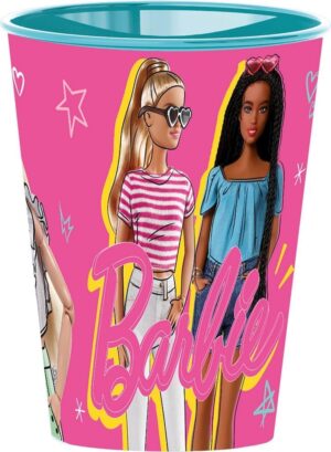 Verre rose Barbie avec bec, 260 ml