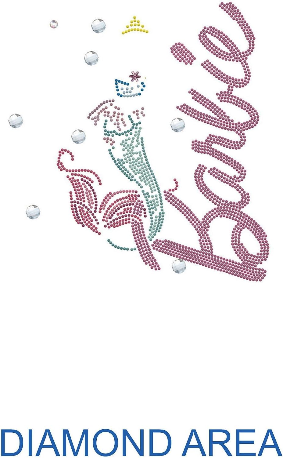 Kit Barbie Mermaid Vibes DIAMOND DOTZ 5D en boîte 28 x 28 cm – Image 2