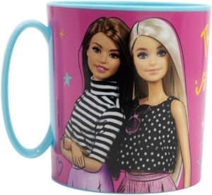 Tasse Barbie en plastique semi-rigide BPA-free 350 ml