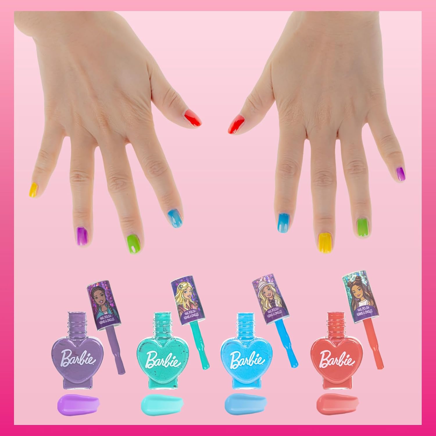 Set maquillage Barbie Movie avec 15 vernis et 18 pièces – Image 7