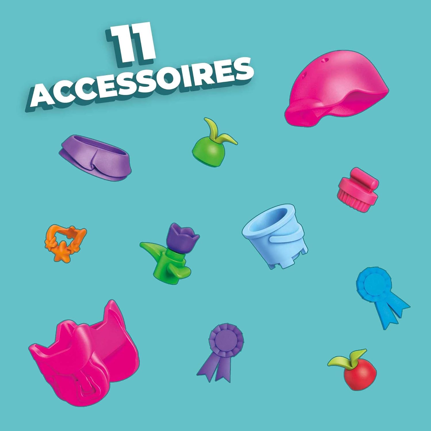 Barbie Coffret Saut à Cheval avec 1 figurine, 1 cheval et 1 poney – Image 5