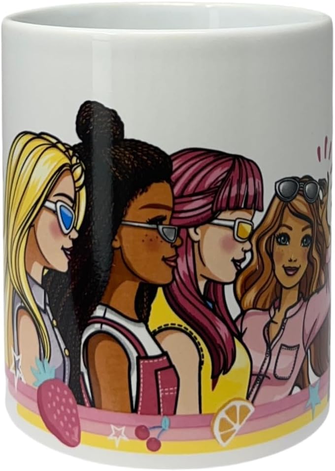 Mug bol de petit déjeuner Barbie Mattel en céramique 325 ml – Image 4