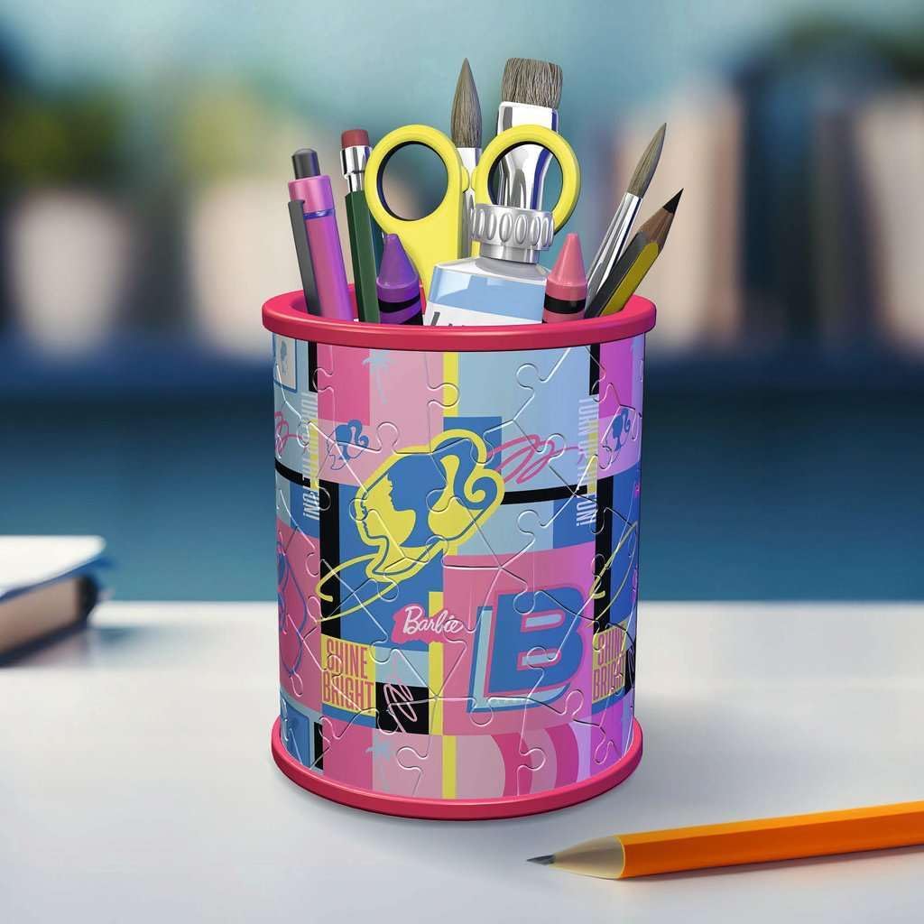 Puzzle 3D Barbie pot à crayons 54 pièces Ravensburger – Image 6