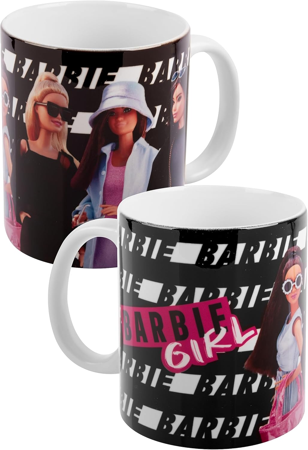 Tasse à café Barbie, modèle Barbie Girl en porcelaine 320 ml