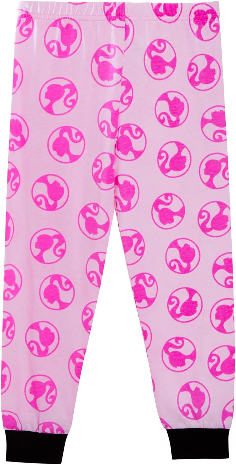 Ensemble Barbie rose 3 pièces avec peignoir et pyjama fille – Image 7
