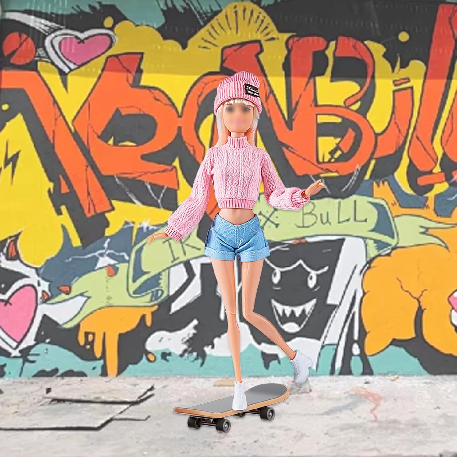 Coffret Barbie compatible : 24 vêtements et accessoires pour poupées 30 cm – Image 2