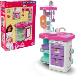 Cuisine équipée Barbie avec accessoires 75 cm dès 3 ans