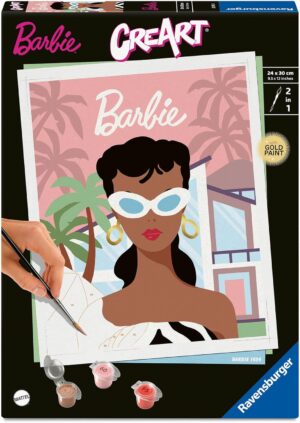 Barbie 1959, kit CreArt peinture par numéros 24 x 30 cm Ravensburger