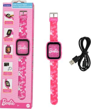 Montre selfie Barbie Lexibook avec écran tactile HD et photo 720p