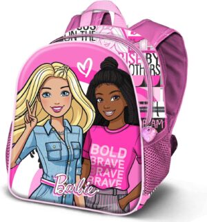 Sac à dos 3D Barbie Brave rose, 8,5 L, 26 x 31 cm