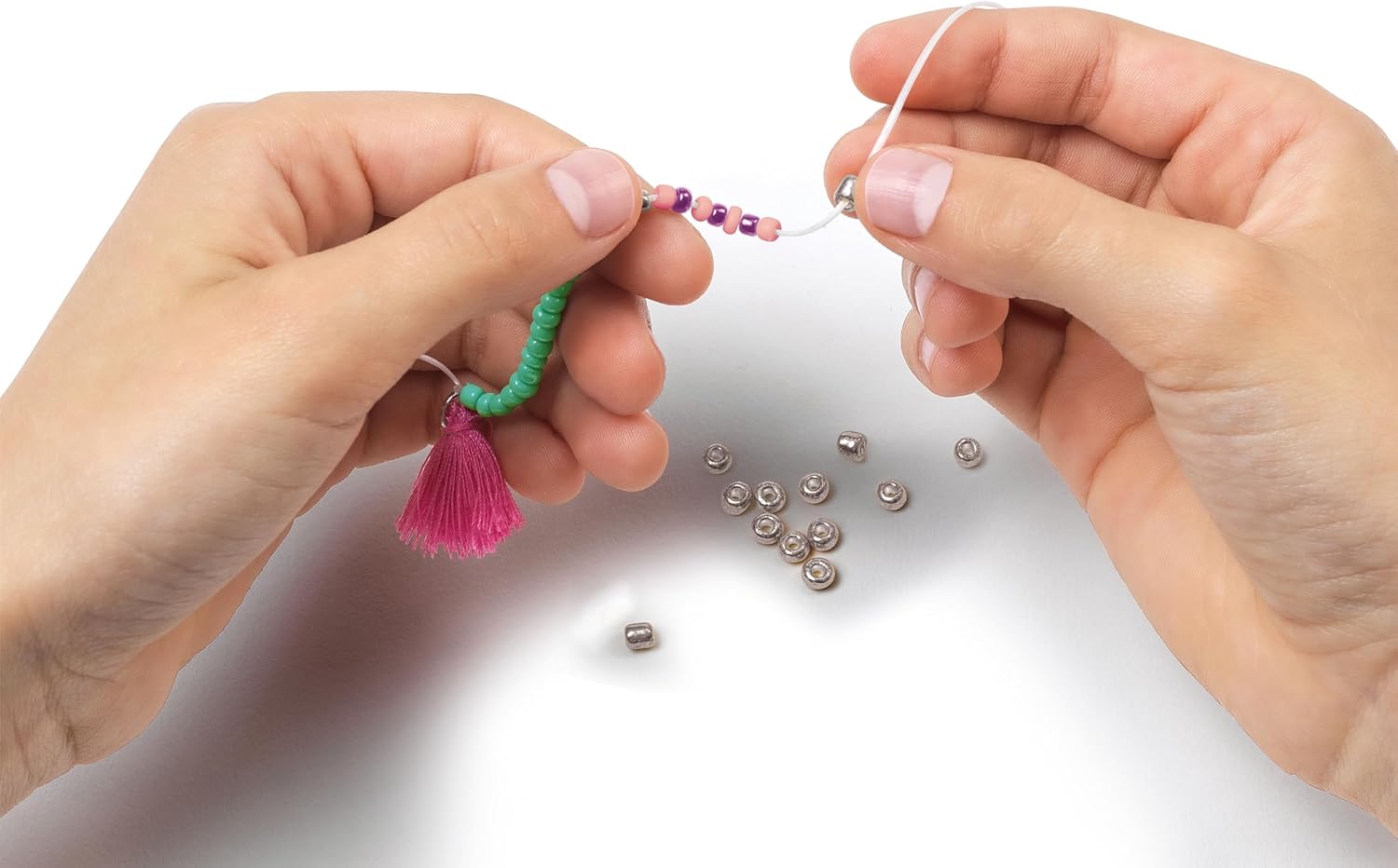 Bracelets Barbie Imagin'Style, activité de tissage guidé pour 16 créations dès 7 ans – Image 7