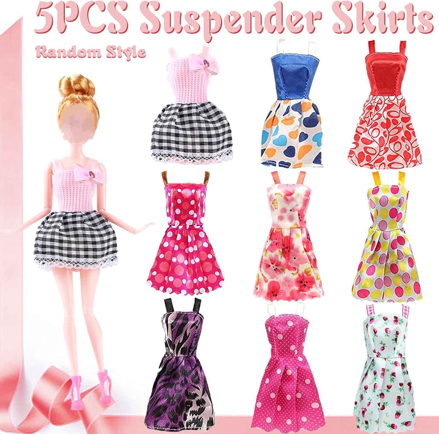 Ensemble Barbie de 40 vêtements et accessoires pour poupée 29,2 cm – Image 3