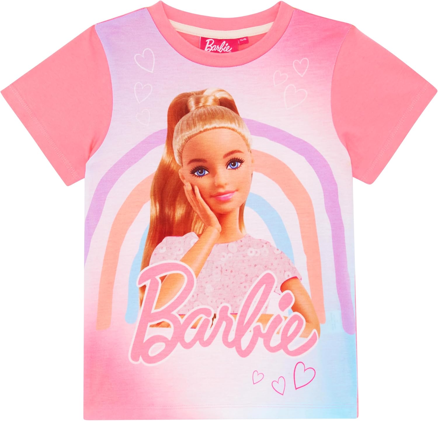 Pyjama court Barbie Rainbow à manches courtes – Image 5
