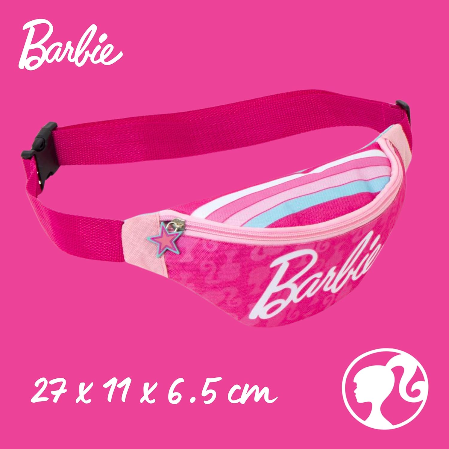 Sac banane Barbie pour filles, esprit voyage – Image 4