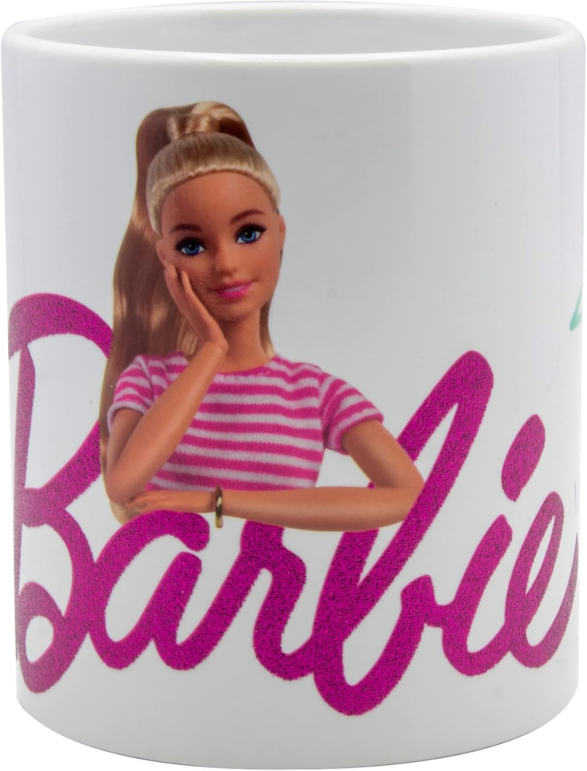 Tasse Barbie en céramique 320 ml à motif coloré – Image 3