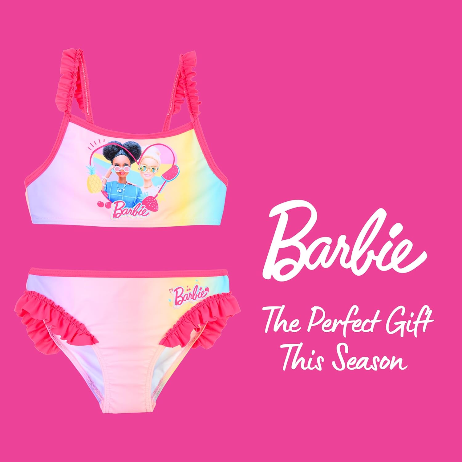 Barbie bikini deux pièces fille, tailles 4 à 10 ans – Image 8