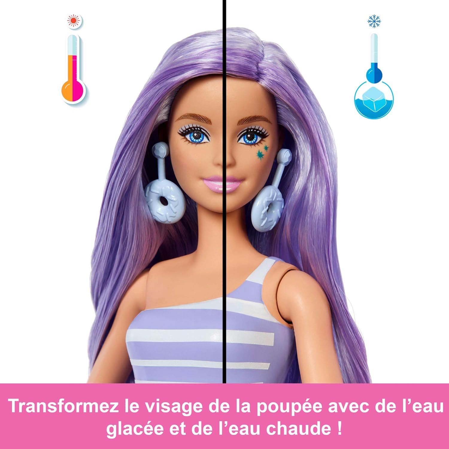 Barbie Pop Reveal série Treat Délices de donuts, 8 surprises et accessoires JFY60 – Image 4