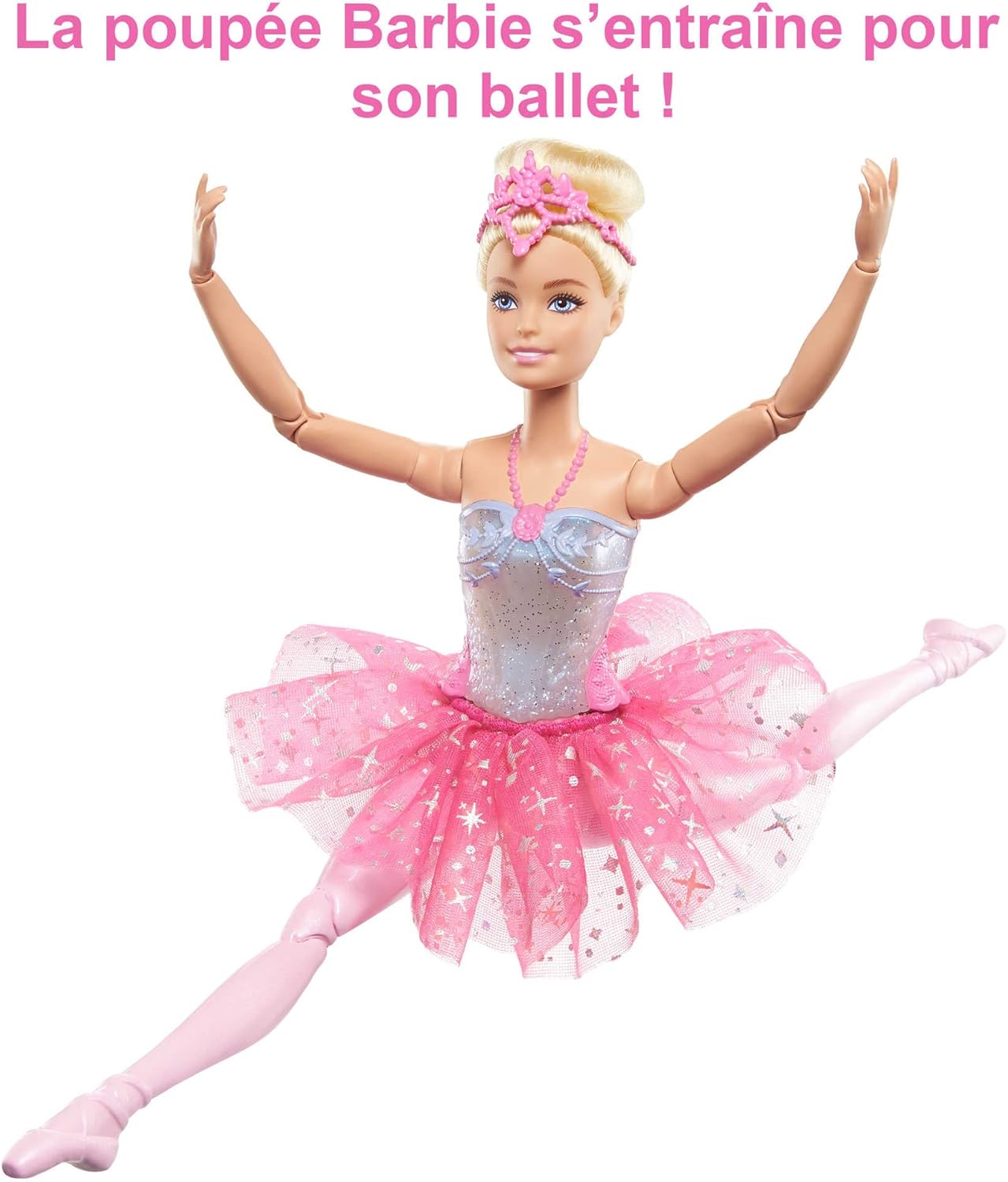Barbie Dreamtopia poupée ballerine blonde lumineuse HLC25 – Image 3