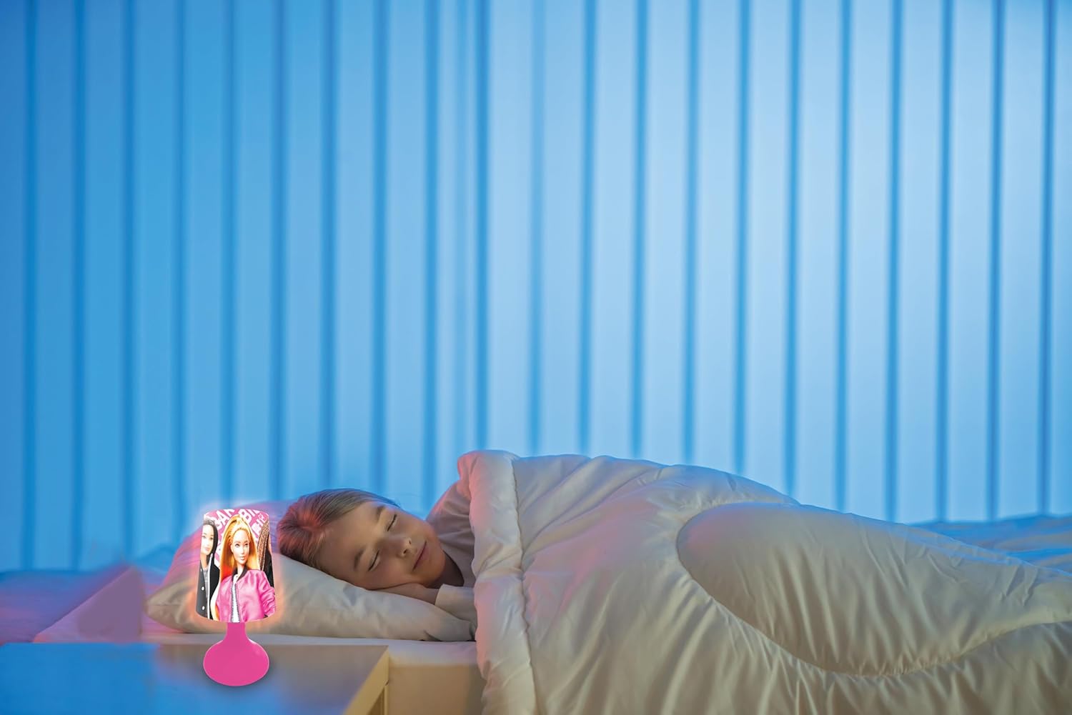 Mini veilleuse de chevet Barbie sans fil rose MLT10BB – Image 5