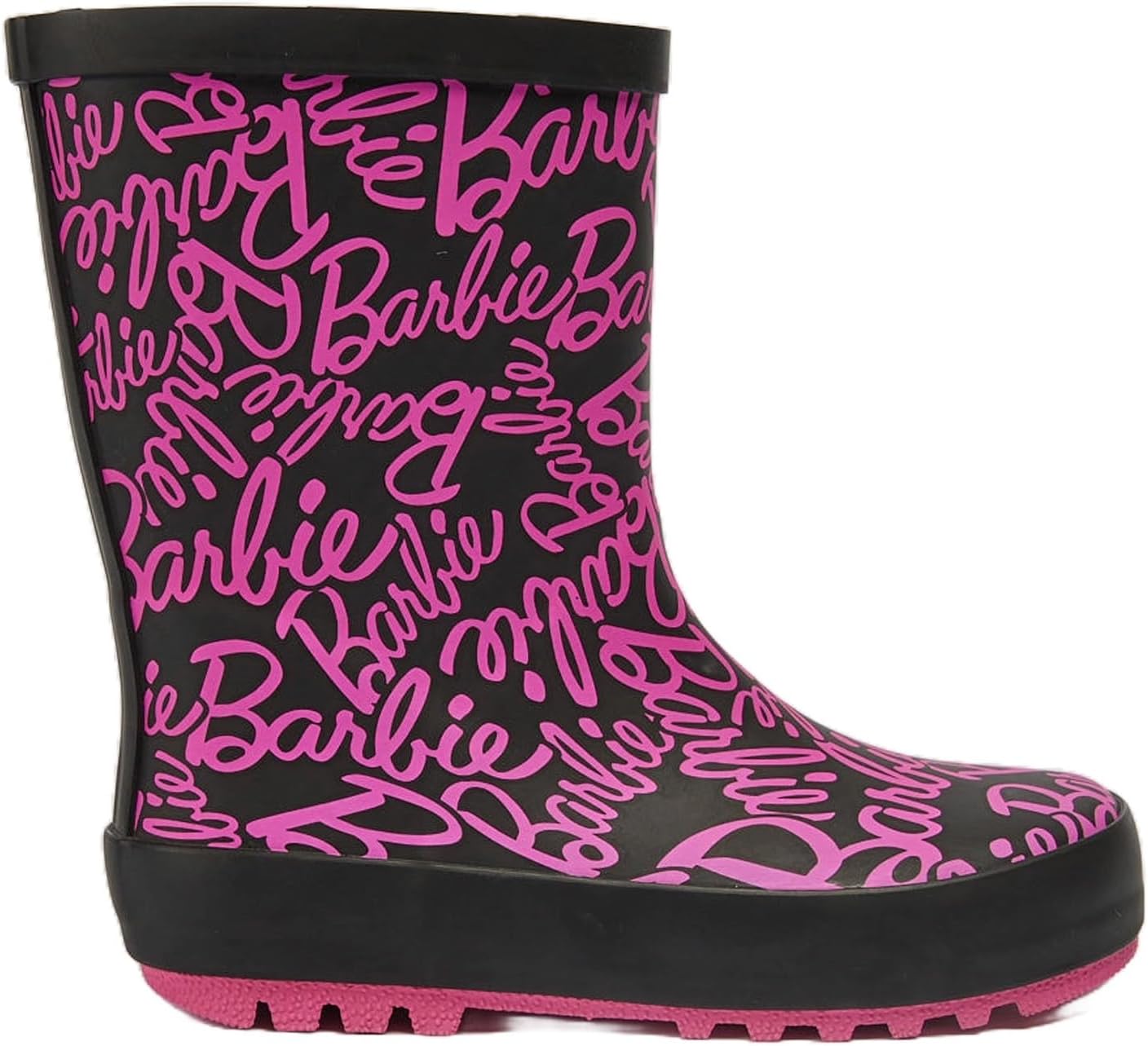 Bottes de pluie Barbie en caoutchouc pour fille