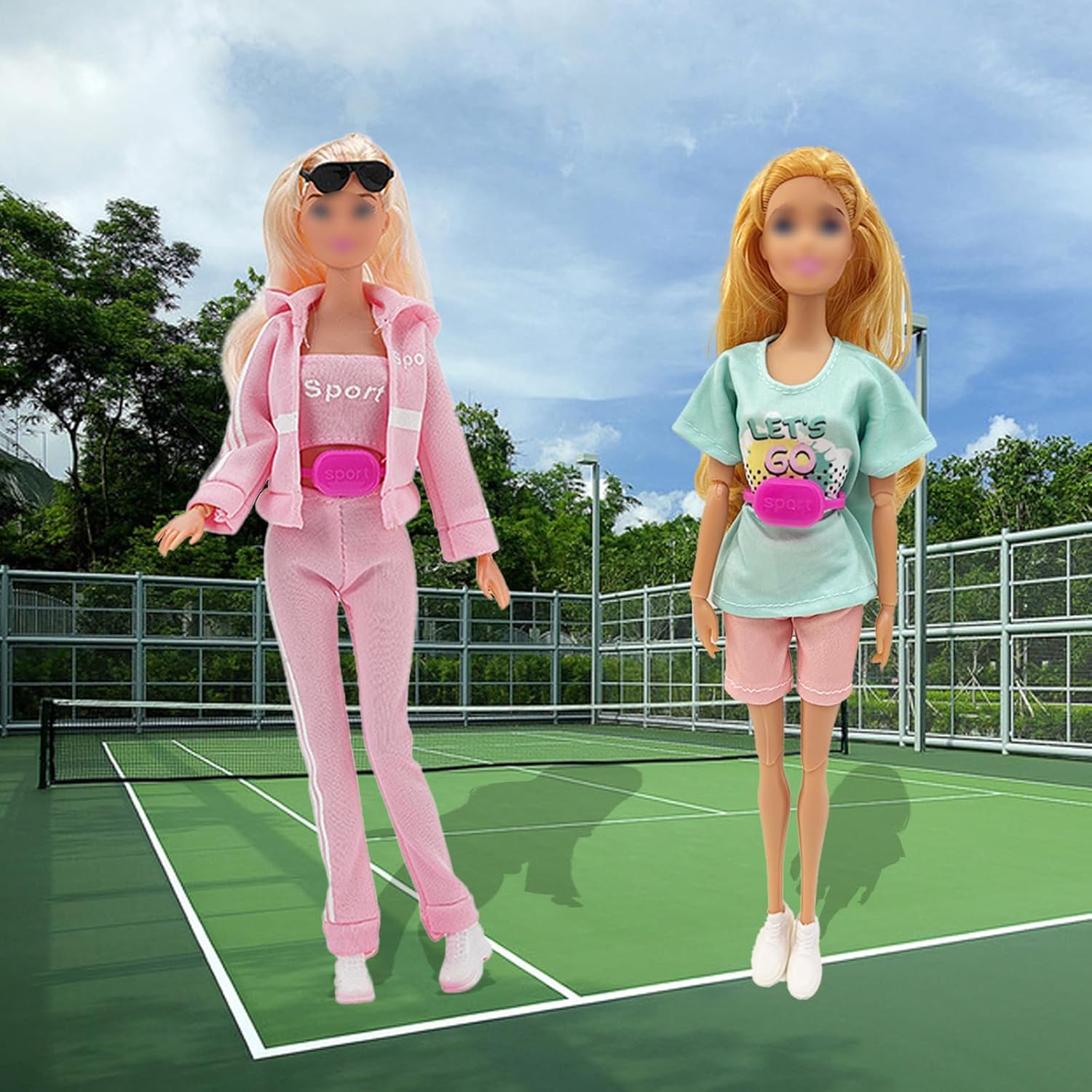 Coffret Barbie compatible : 24 vêtements et accessoires pour poupées 30 cm – Image 3