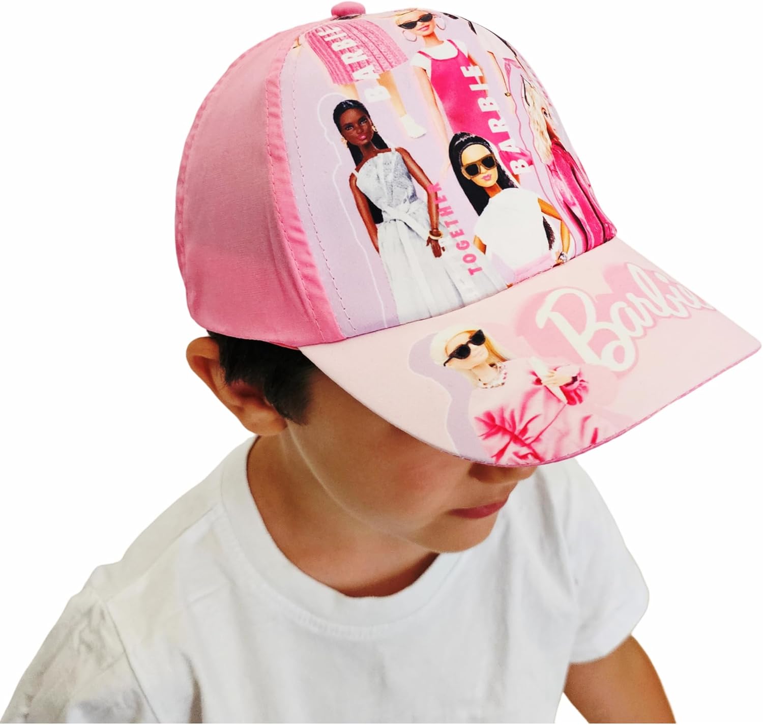 Casquette Barbie réglable avec visière pour garçon enfant – Image 4