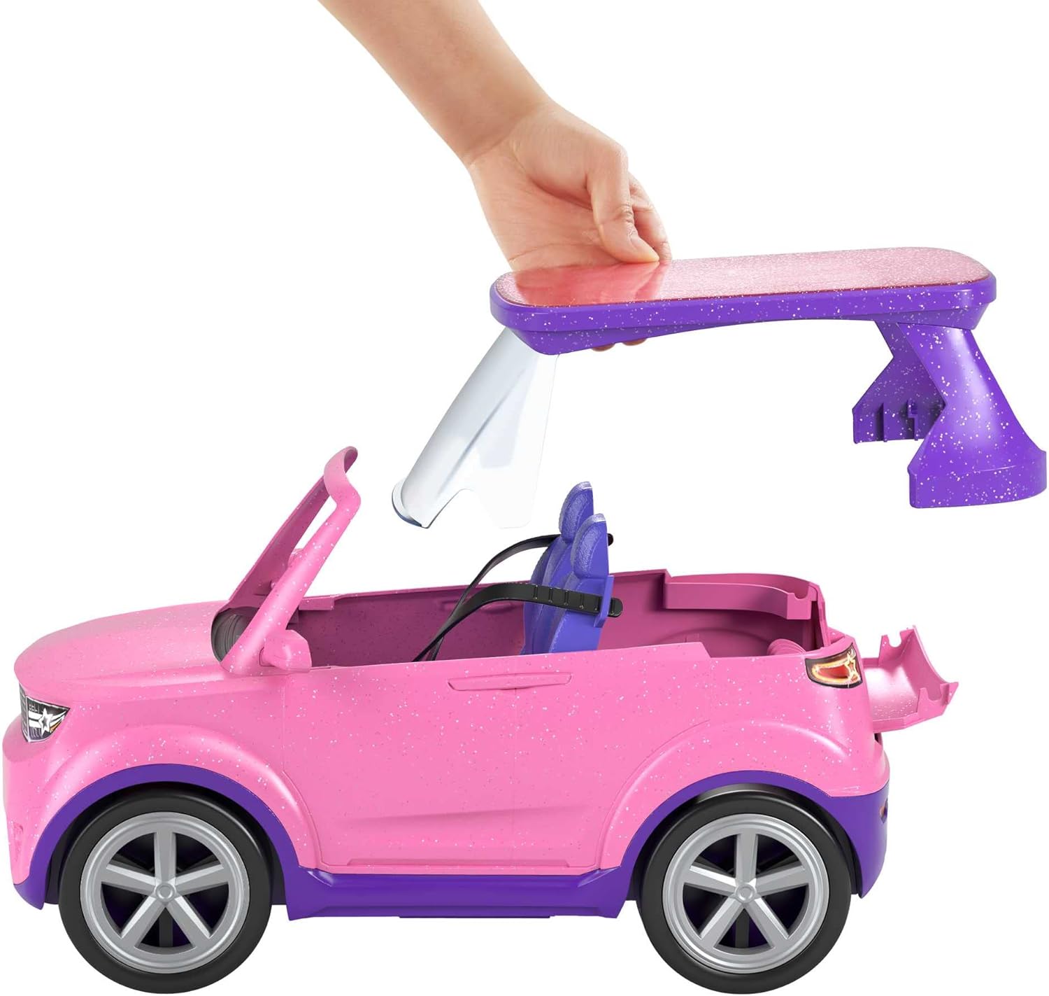 Barbie Big City Big Dreams voiture concert transformable avec 20 accessoires – Image 6