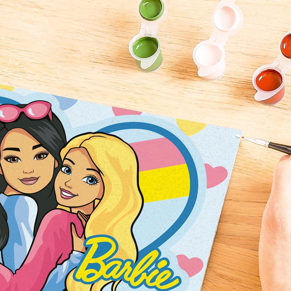 Barbie Duo CreArt Kids Ravensburger, peinture par numéros 18 x 24 cm dès 7 ans – Image 6
