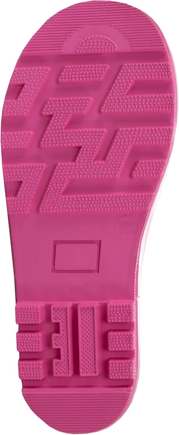 Bottes de pluie Barbie fille en caoutchouc rose – Image 8