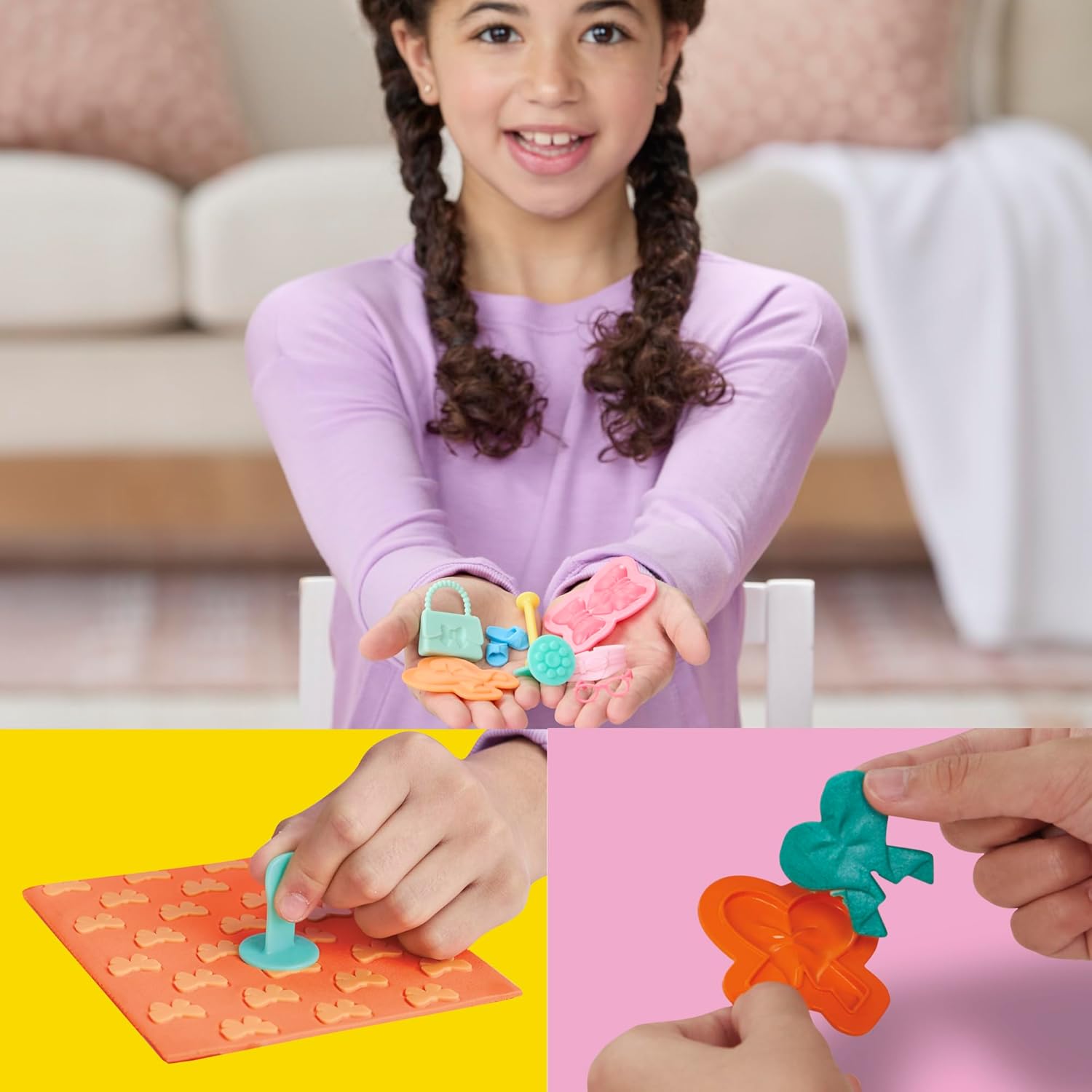 Recharge Barbie Play-Doh perles et nœuds, pack d'accessoires – Image 4