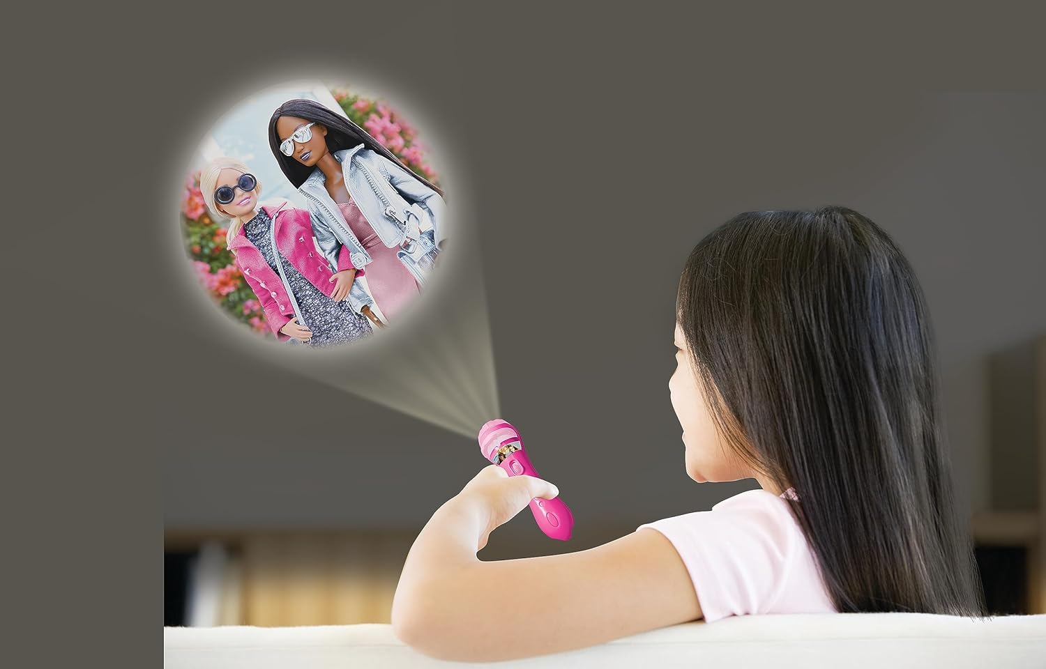 Projecteur d'histoires Barbie avec lampe torche, 3 disques et 24 images – Image 3