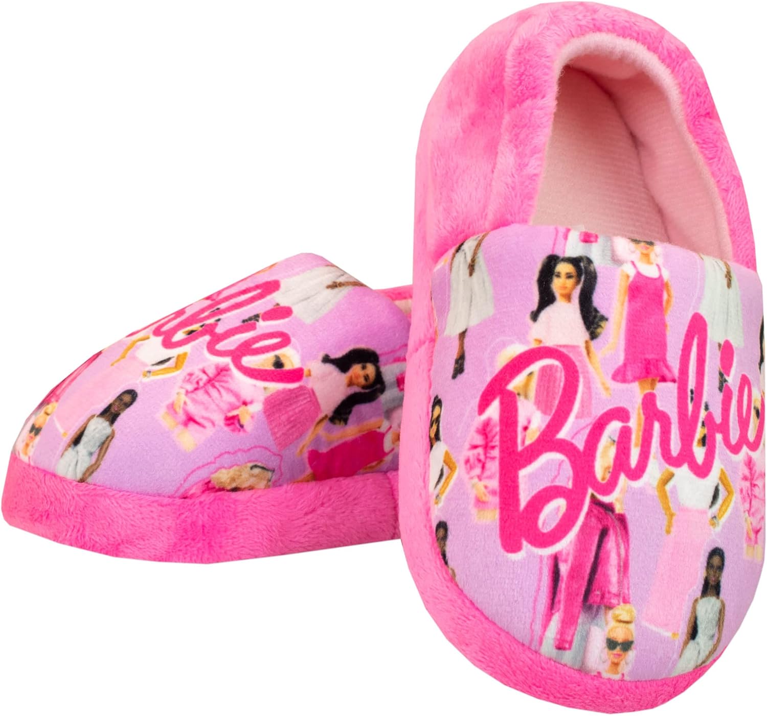 Chaussons Barbie roses pour fille