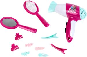 Set coiffure Barbie Theo Klein 5790 avec sèche-cheveux jouet