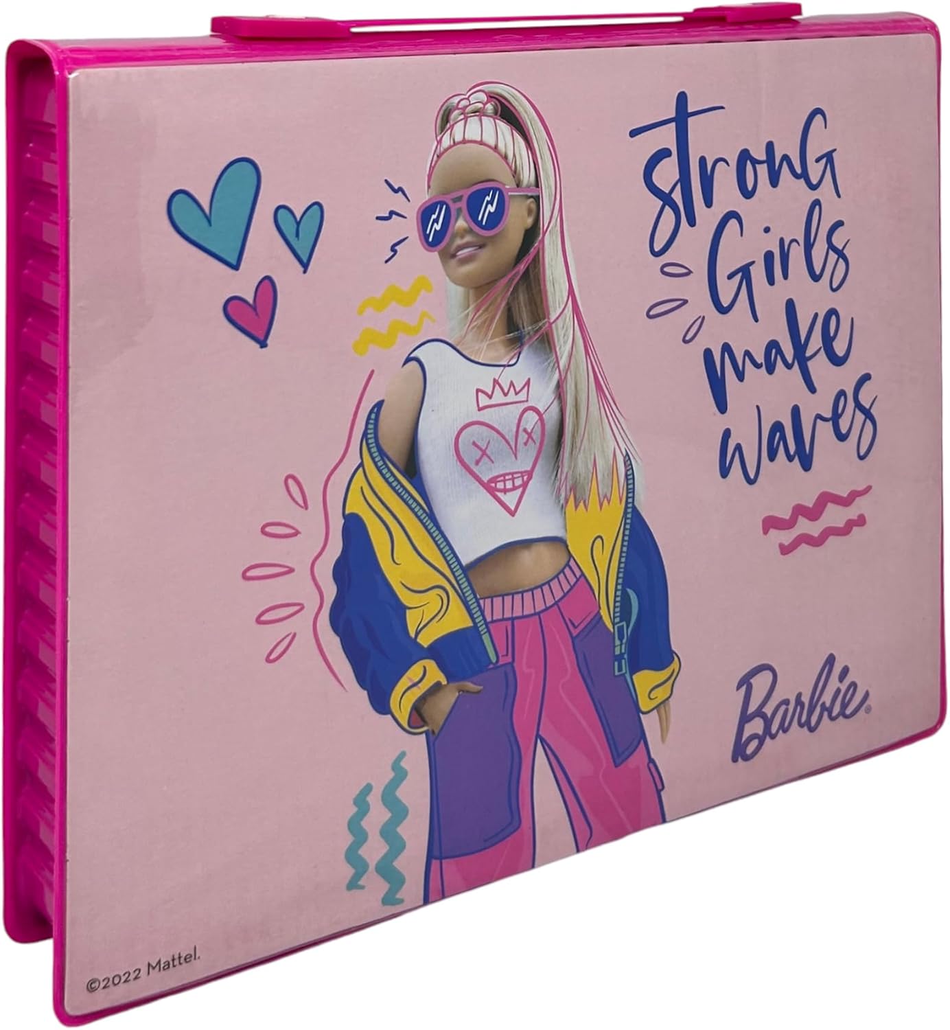 Coffret Barbie dessin et peinture avec 52 couleurs – Image 5
