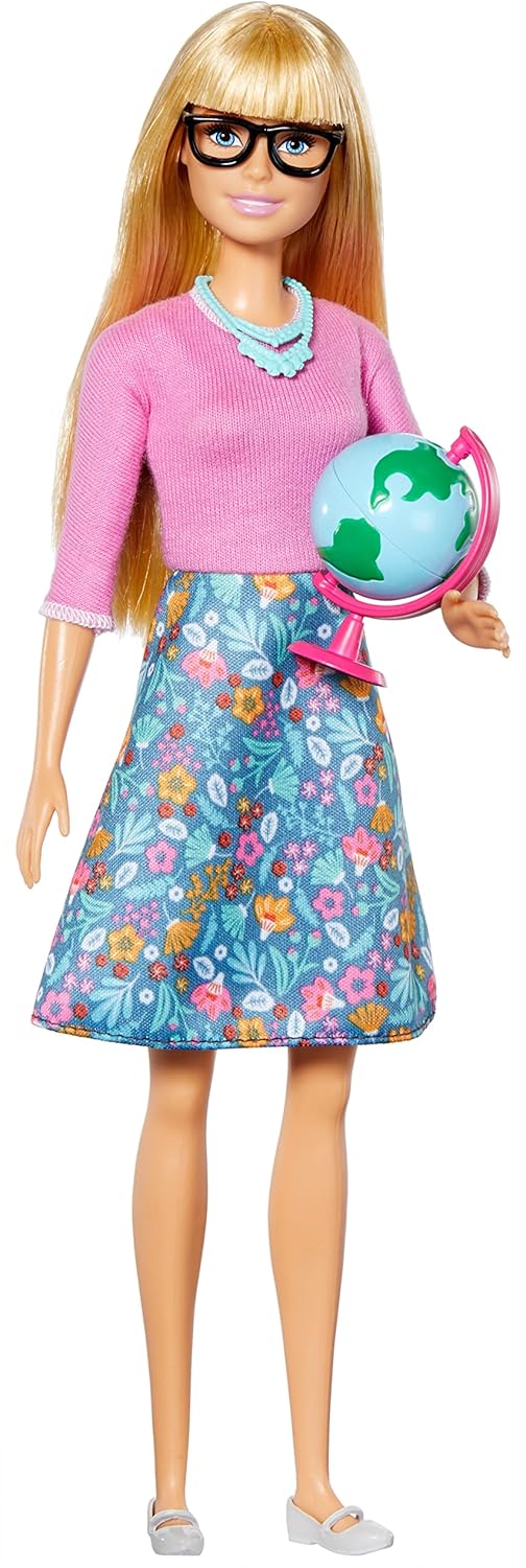 Barbie Professeur blonde et ses 10 accessoires éducatifs GJC23 – Image 2