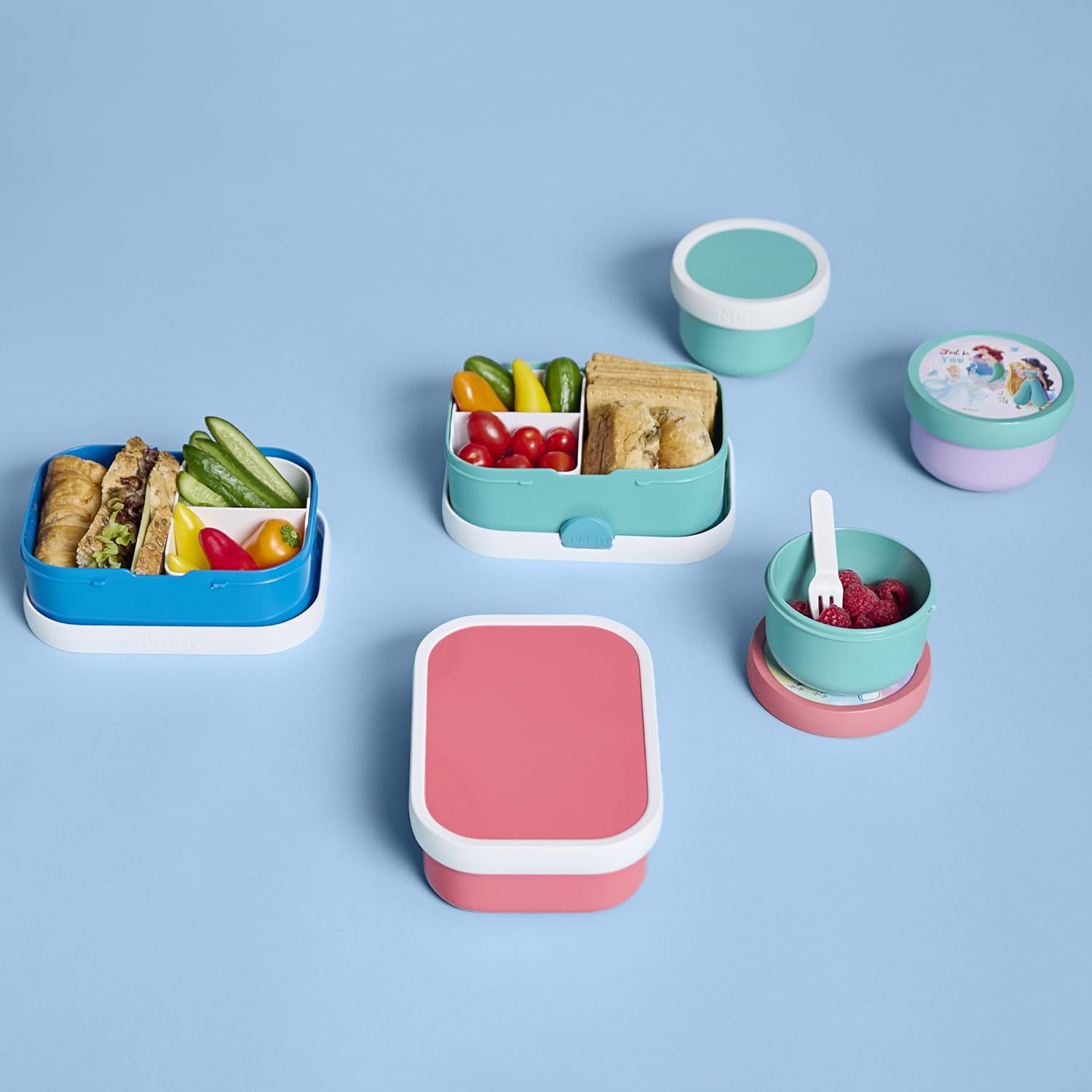 Boîte déjeuner Barbie 750 avec bento et fourchette – Image 7