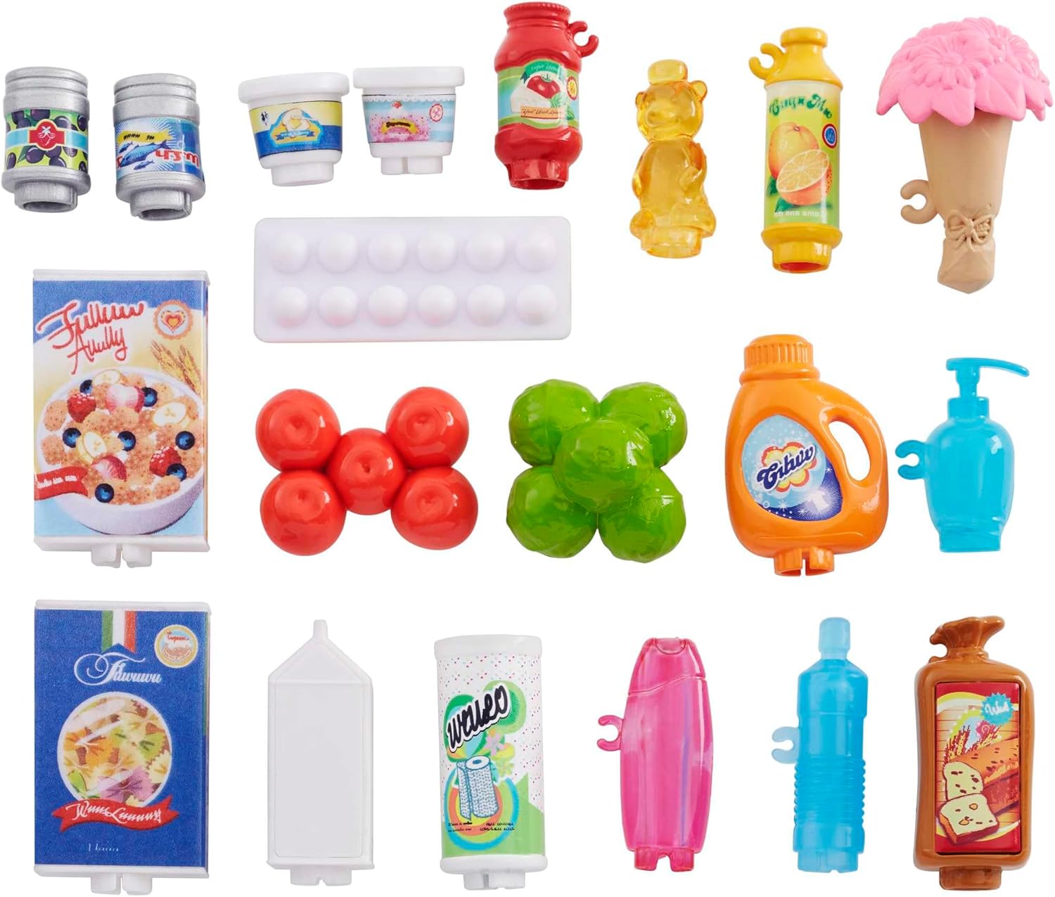 Coffret supermarché Barbie FRP01 avec poupée à robe fleurie et caisse – Image 5