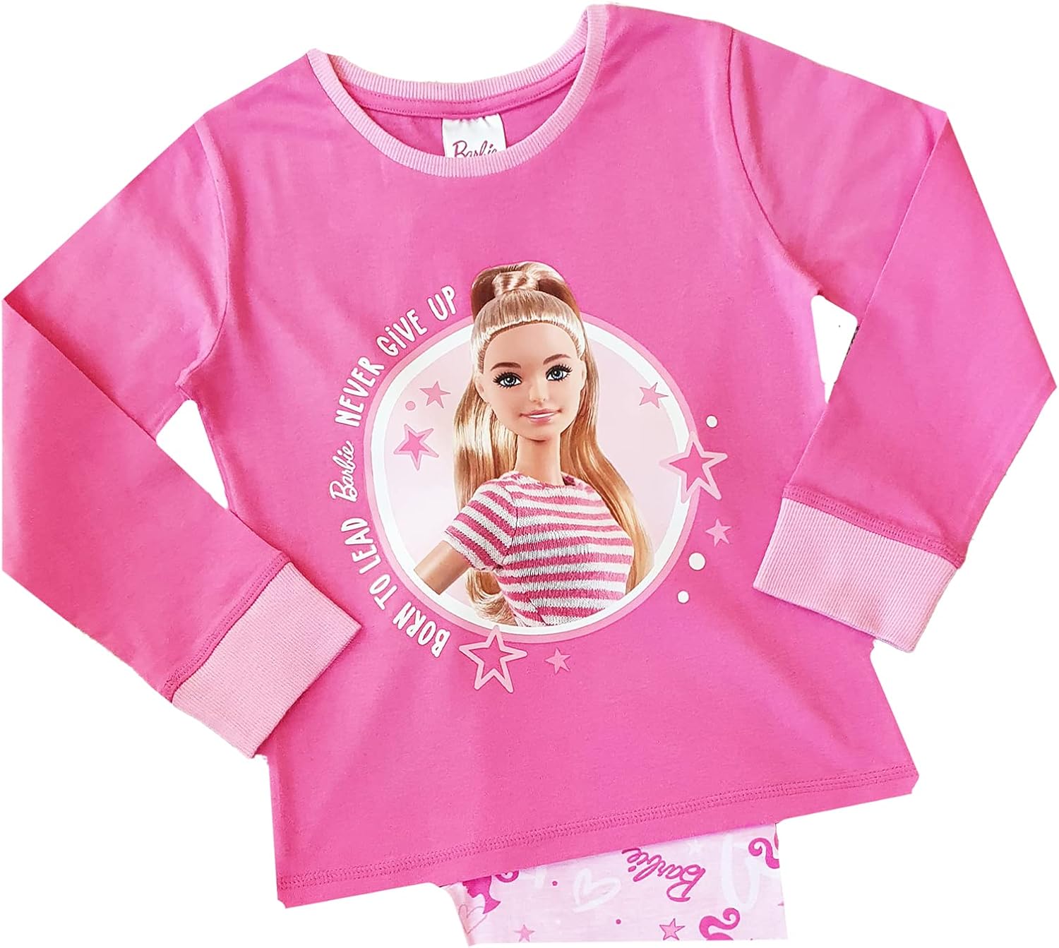 Pyjama fille Barbie à manches longues – Image 4