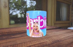 Tasse Barbie personnalisée compatible micro-ondes
