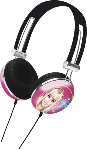 Casque audio stéréo Barbie pliable et ajustable Lexibook HP010BB