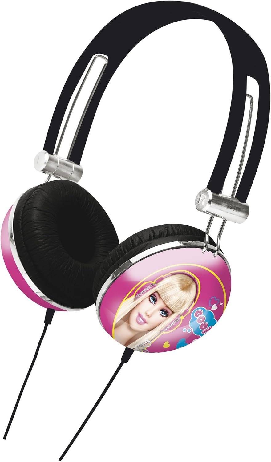 Casque audio stéréo Barbie pliable et ajustable Lexibook HP010BB – Image 2