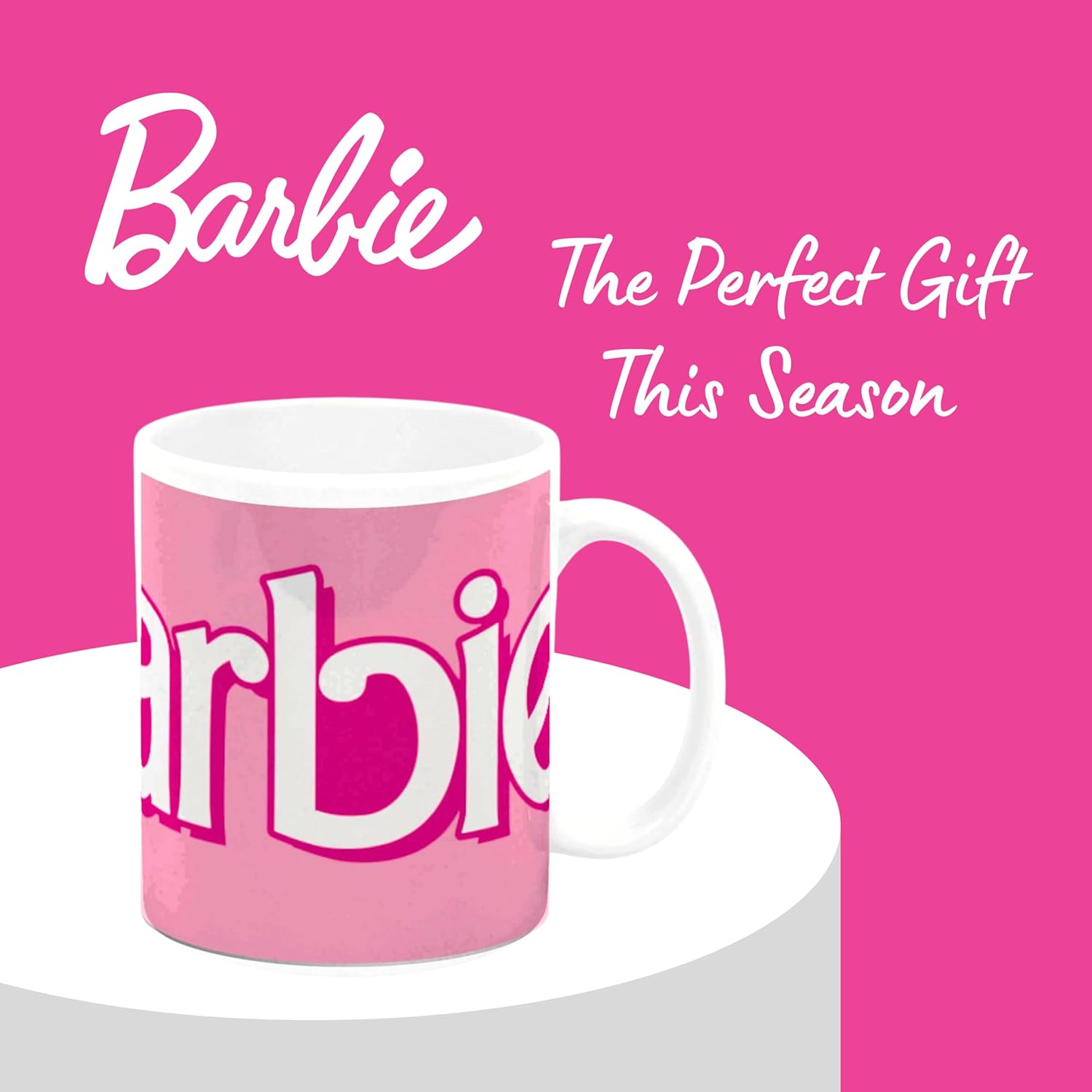 Tasse à café Barbie en céramique à motif de poupées – Image 8