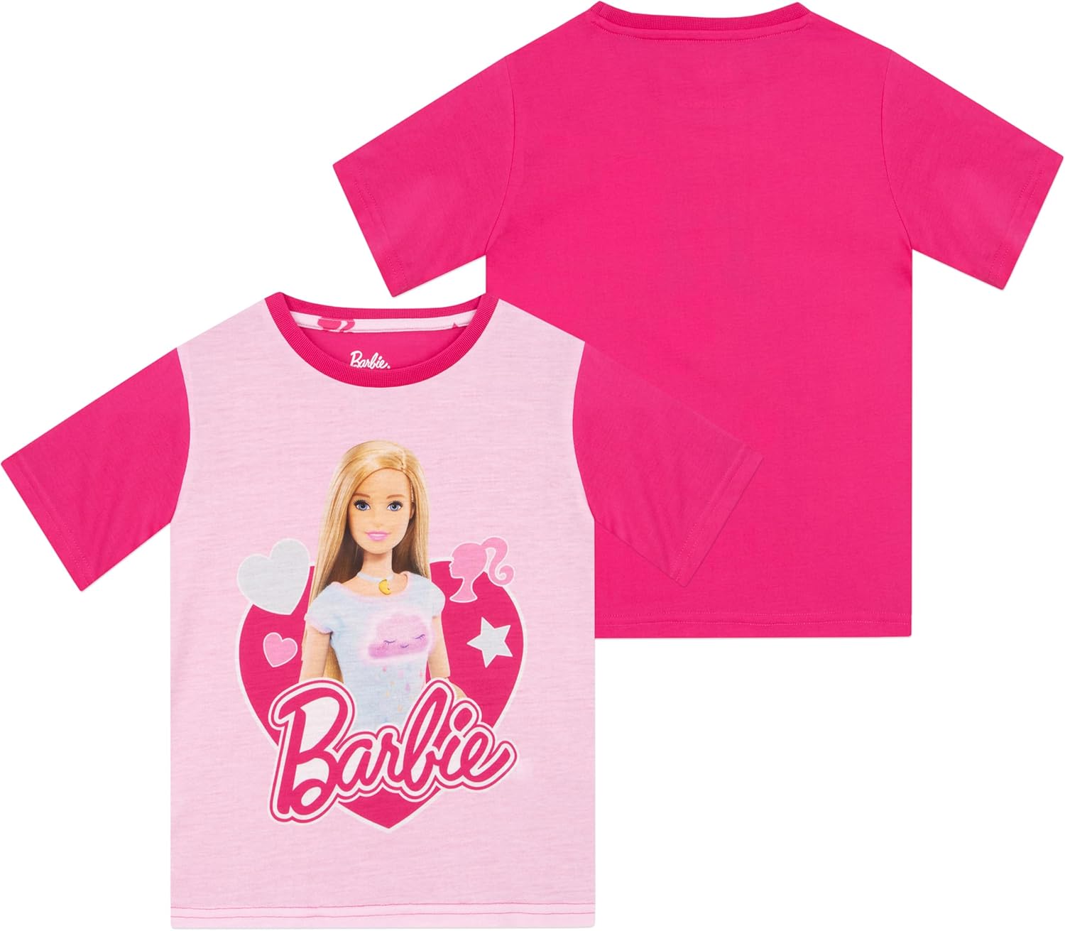 Pyjama d'été Barbie pour fille à manches courtes – Image 2