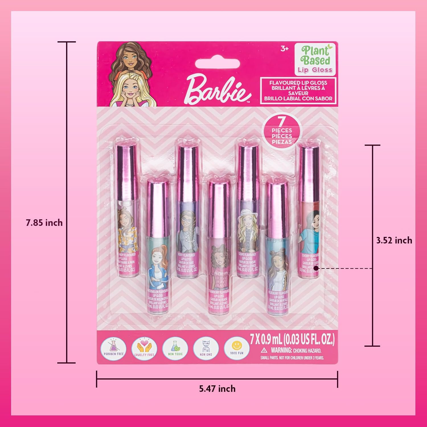 Coffret maquillage Barbie Movie Townley Girl végétalien à base de plantes, 7 pièces – Image 7