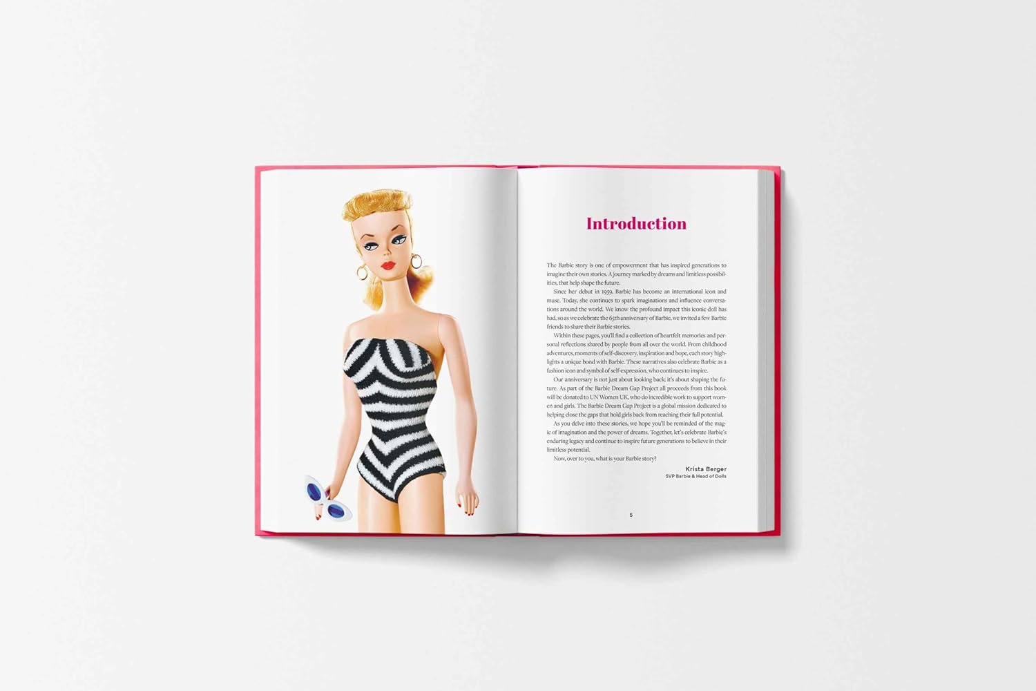 Livre Barbie My Story rose, édition limitée pour les 65 ans – Image 3