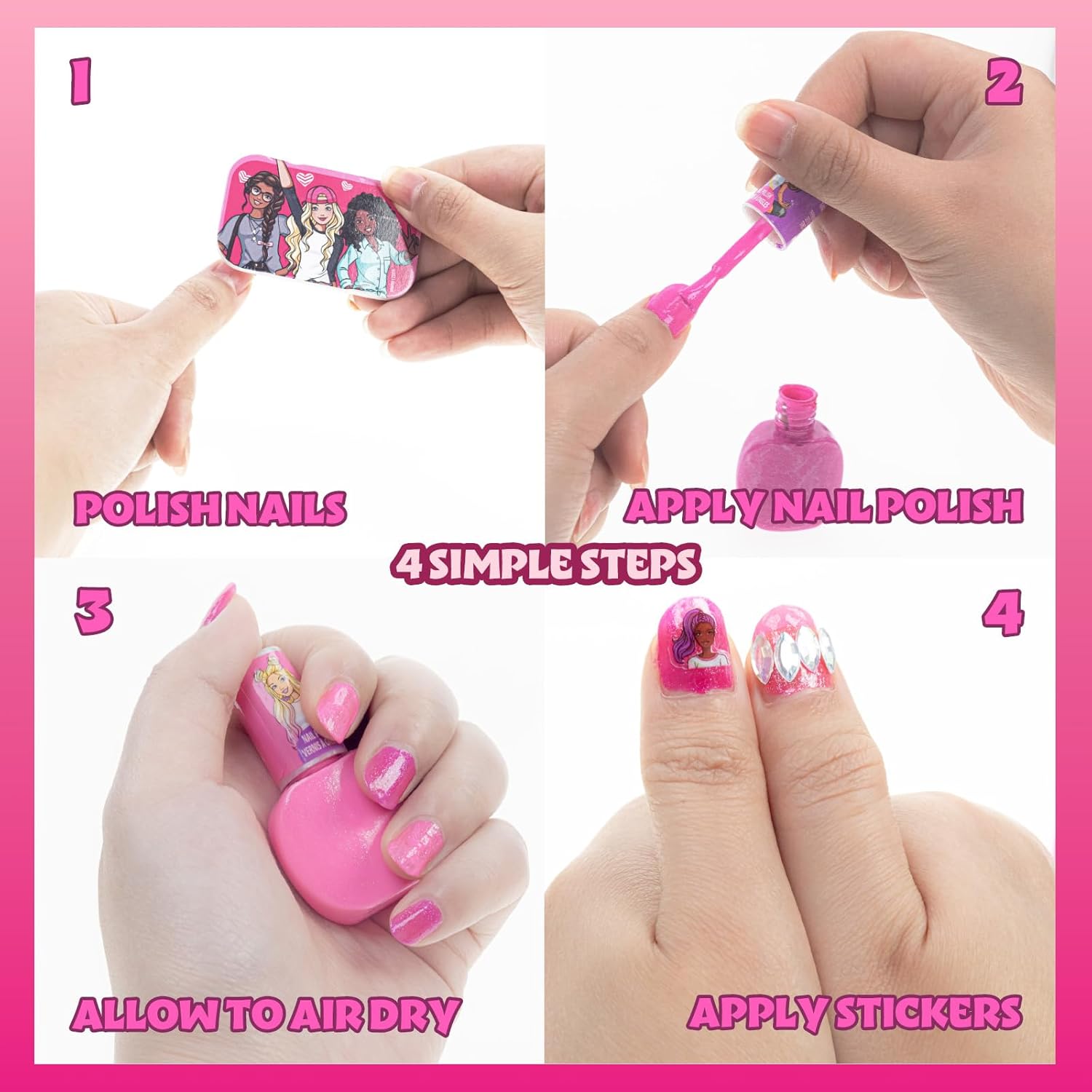 Barbie coiffeuse beauté avec miroir lumineux et accessoires – Image 8