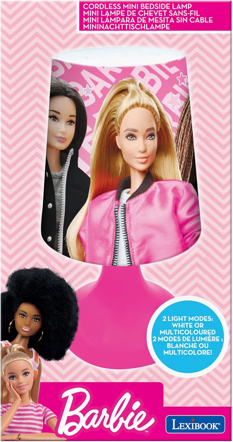 Mini veilleuse de chevet Barbie sans fil rose MLT10BB – Image 6