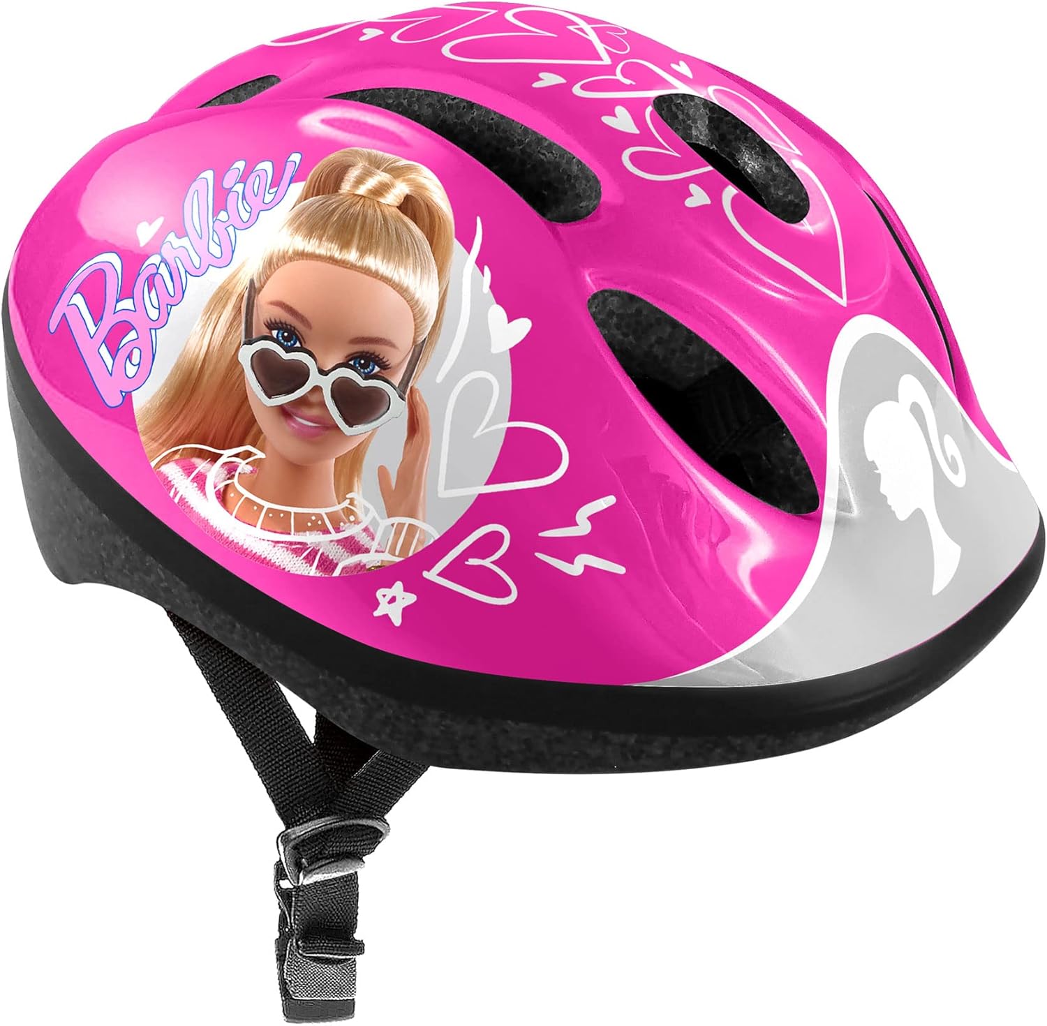 Ensemble casque Barbie avec genouillères et coudières 50/56 – Image 3