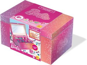 Barbie We Dream Together, coffret bijoux à créer avec boîte de rangement