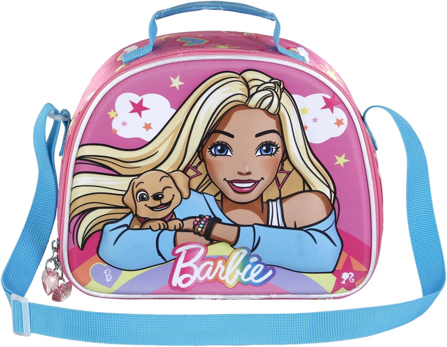 Lunch bag Barbie rose 3D avec doublure isotherme – Image 2